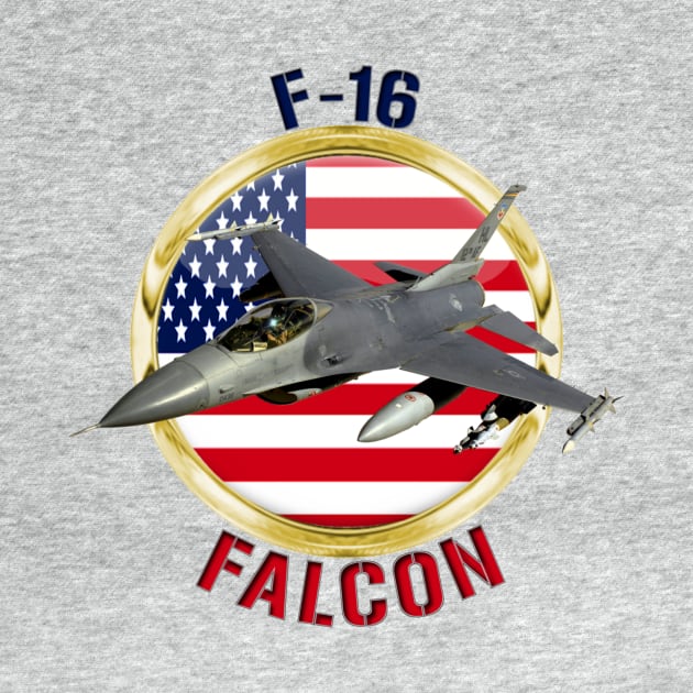 F-16 Fighting Falcon USA by MilMerchant